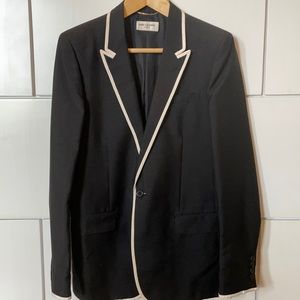 Classic Black Saint Laurent Jacket